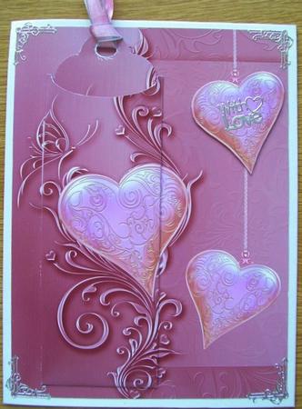 Valentine Bookmark Love and Romance Card by Diana Newson