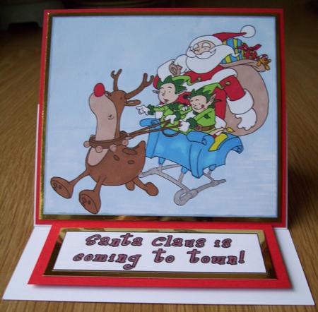 Santa Claus is Coming to Town! by Diana Newson