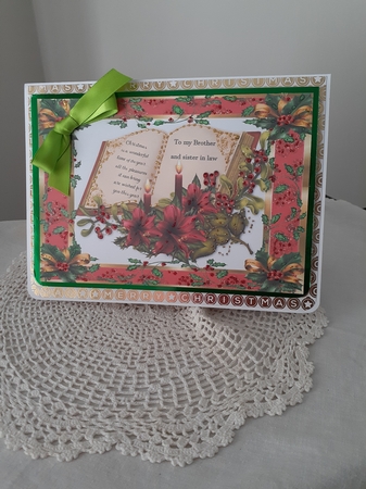 Christmas Brother and Sister in law by Diane Carbis