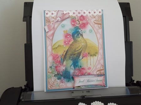 Large magic bird topper 1 by Diane Carbis