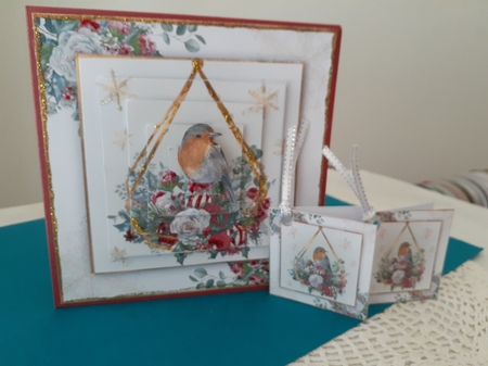 Robin Floral Mini Kit by Diane Carbis