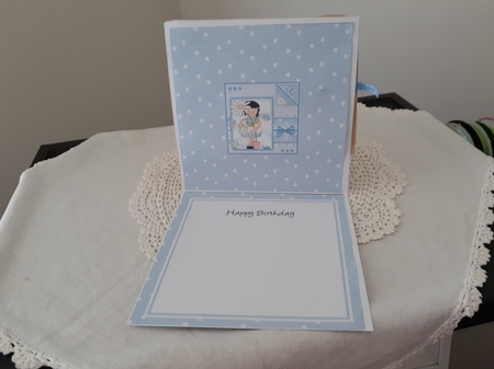 Cute Girlz & Lace square landscape insert by Diane Carbis