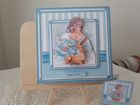 Winter Maiden Mini Kit by Diane Carbis