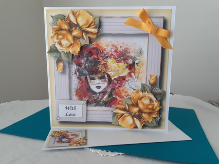 Masquerade Ball - Yellow by Diane Carbis