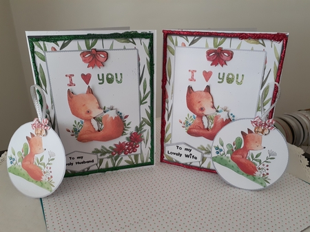 Foxy - I love you by Diane Carbis