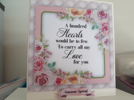 A Hundred Hearts  by Diane Carbis