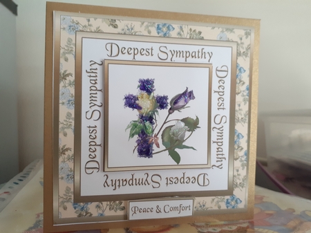 SC Floral cross by Diane Carbis