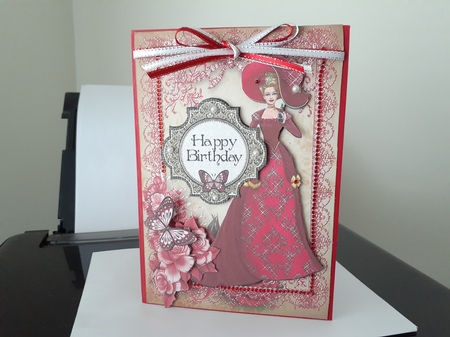 Lady Frame 1 by Diane Carbis