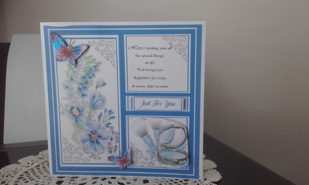 Heavenly Blue  by Diane Carbis
