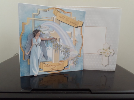 Stairway To Heaven - With Sympathy Card by Diane Carbis
