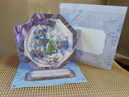 Purple Fantasy - Multi-Occasions Card  by Diane Carbis