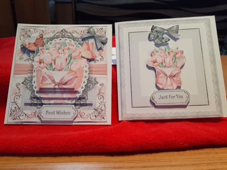 cute birthday card with flowers by Diane Carbis