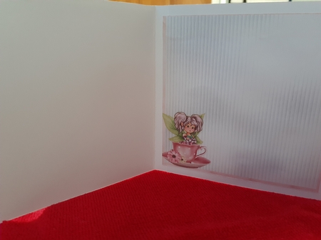 Matching insert for the design sheet - Fairy in a Teacup by Diane Carbis