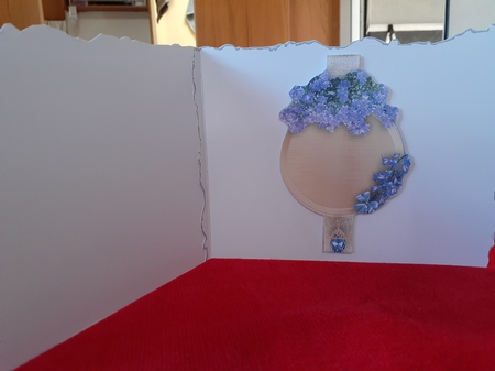 Deckle Edge - Bluebell Walk by Diane Carbis