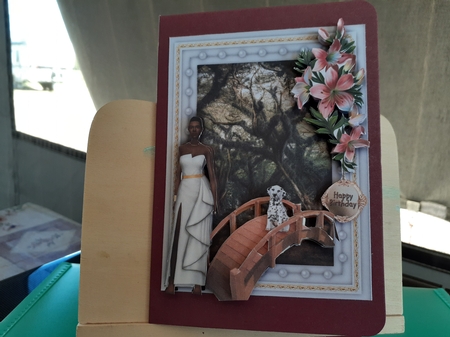 Over the Bridge - Forest Retreat by Diane Carbis