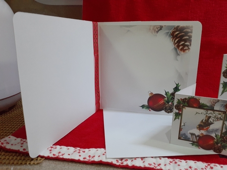 8x8 the Christmas robin choice of scenes mini kit by Diane Carbis