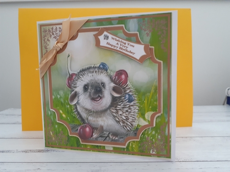 Sweet Little Hedgehog 3 - 8x8 Mini Kit by Diane Carbis