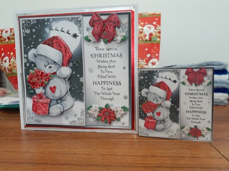 The Christmas Teddy by Diane Carbis