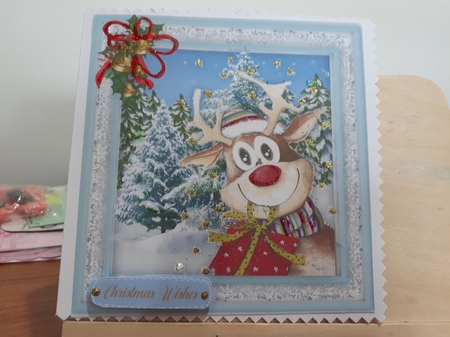  Roudolfs Chrismas Present by Diane Carbis