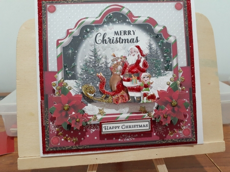 Christmas Santa Mini Card Kit by Diane Carbis