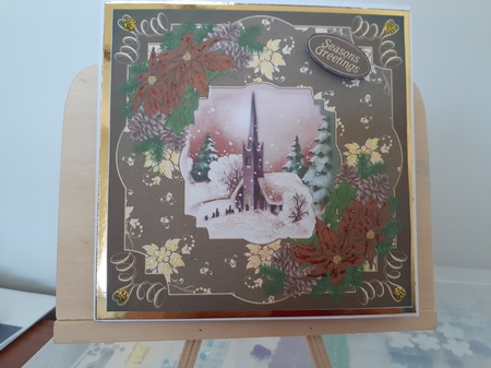 Vintage Snow Scene 2 by Diane Carbis