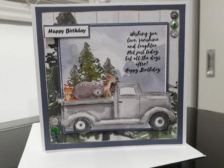Male Birthday Winter 1  by Diane Carbis