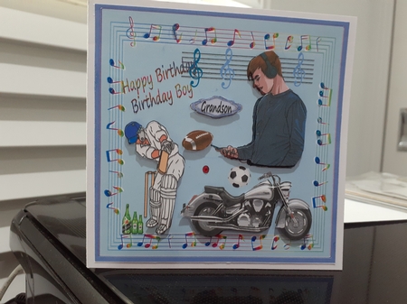 BIRTHDAY BOY  16-21 by Diane Carbis