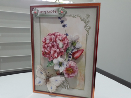 Mixed flowers 5x7 by Diane Carbis