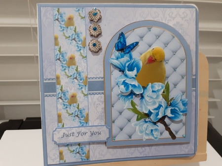 Bright Blues by Diane Carbis