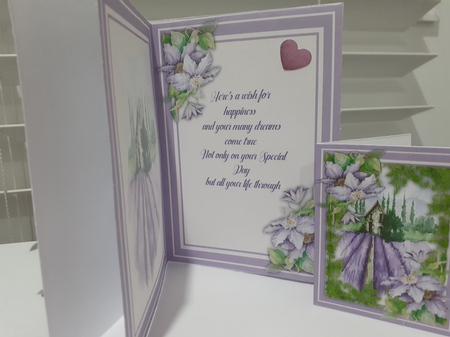 A5, Mini Kit, The Lavender Fields by Diane Carbis