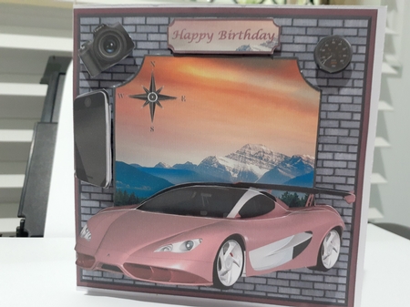 Flash Car 5 Mini Kit by Diane Carbis