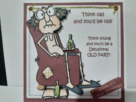 8x8 Gus about thinking young mini kit by Diane Carbis