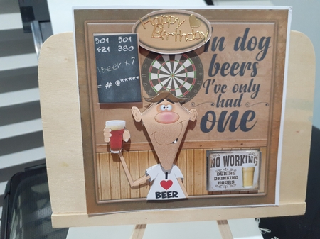 Its A Mans World Mini Card Kit #3 by Diane Carbis