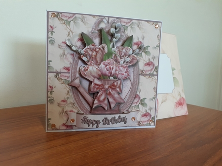 Tulips & Roses - Multi Occasions Card by Diane Carbis