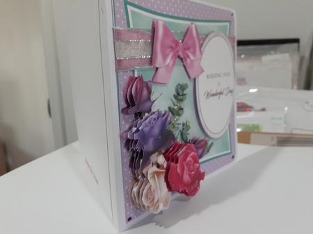 Summer Roses 6x6inch by Diane Carbis