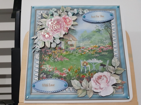 8x8 Mini Kit , Beautiful Tea For Two by Diane Carbis