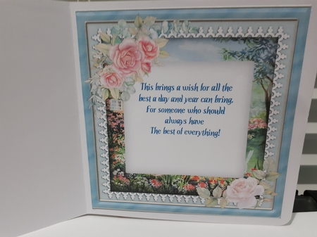 8x8 Mini Kit , Beautiful Tea For Two by Diane Carbis