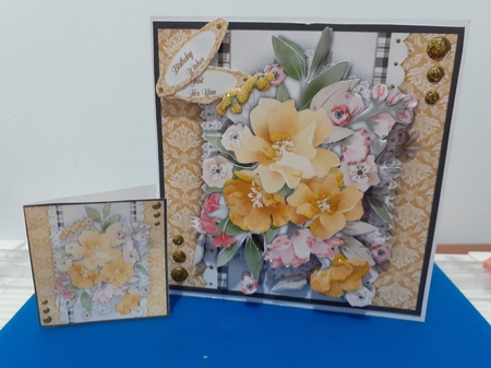 8x8 Mini Kit, Gorgeous Wildflowers by Diane Carbis