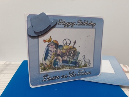 Down on the Farm - Unisex Card by Diane Carbis