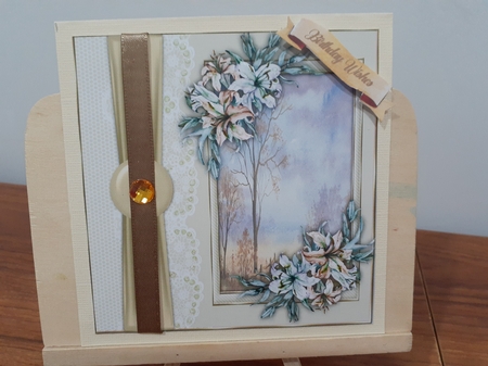 7x7 Beautiful Lillys by Diane Carbis