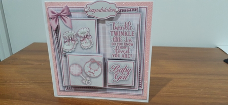 Twinkle Twinkle Baby Girl #1 by Diane Carbis