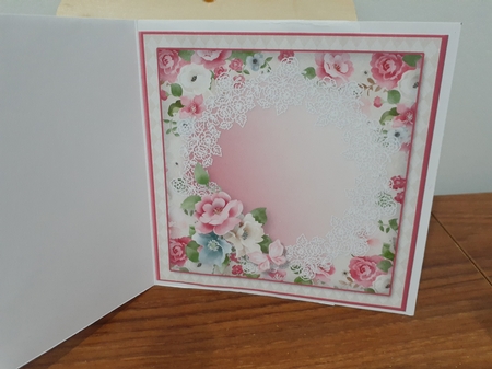 Rosy Cottage- Decoupage Card Mini Kit by Diane Carbis
