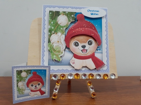 8x8 Mini Kit ,Gorgeous Puppy Love  5 by Diane Carbis