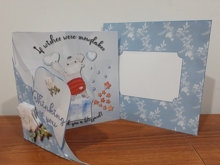 If Wishes were Snowflakes - Multi Occasions Pocket Wave Card by Diane Carbis
