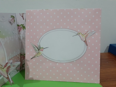 Hummingbird Fold Back Card Kit-4 by Diane Carbis