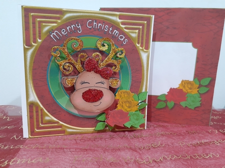 Merrry Reindeer by Diane Carbis