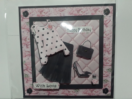 Black and Pink by Diane Carbis
