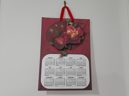 2022 Calendar - Sweet Roses 2 by Diane Carbis