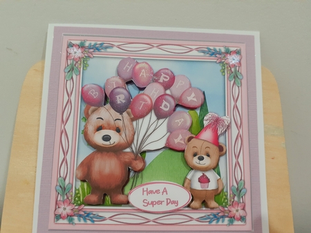 Have a Super Day 2, Pink by Diane Carbis