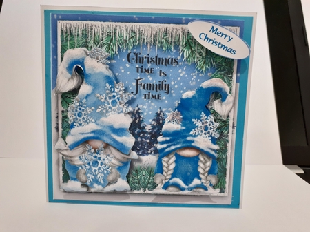 7x7 Mini Kit , Christmas Time is Family Time by Diane Carbis